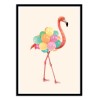 Art-Poster - Flamingo Party - Paul Fuentes