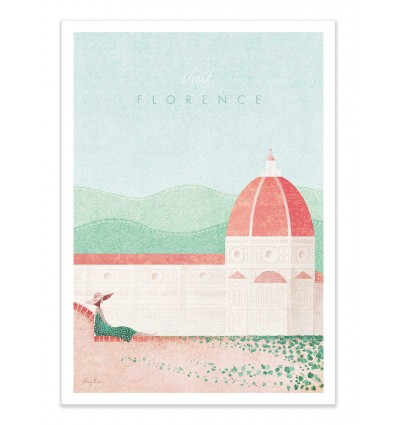 Art-Poster - Visit Florence - Henry Rivers