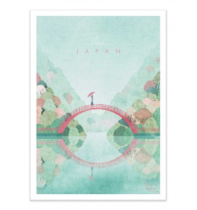 Art-Poster - Visit Japan Version 2 - Henry Rivers