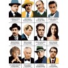 Art-Poster - The Godfather Characters - Olivier Bourdereau