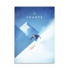 Card 10,5 x 14,8 cm - Ski France - Henry Rivers