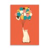 Card 10,5 x 14,8 cm - Penguin Bouquet - Jay Fleck