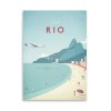 Card 10,5 x 14,8 cm - Visit Rio - Henry Rivers
