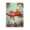 Card 10,5 x 14,8 cm - Sleeping tiger - Jay Fleck