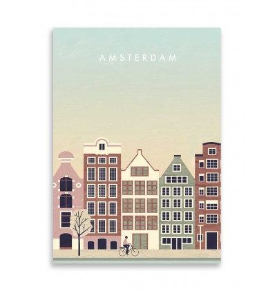 Card 10,5 x 14,8 cm - Amsterdam - Katinka Reinke