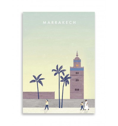 Carte 10,5 x 14,8 cm - Marrakech - Katinka Reinke
