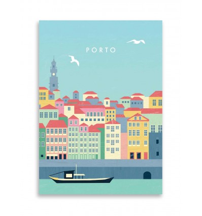 Carte 10,5 x 14,8 cm - Porto - Katinka Reinke