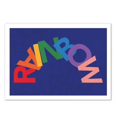 Art-Poster -Rainbow - Rosi Feist
