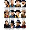 Art-Poster - Western Movie Characters - Olivier Bourdereau