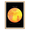 Art-Poster - The Sun - Terry Fan - Cadre bois chêne