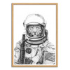 Art-Poster - Apollo 18 - Mike Koubou - Cadre bois chêne