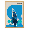 Art-Poster - Dubai 99 - Bo Lundberg - Cadre bois chêne