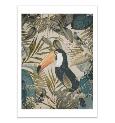 Art-Poster - Jungle Toucan - Andrea Haase