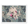 Art-Poster - Tropical Jungle Toucan Pink - Andrea Haase