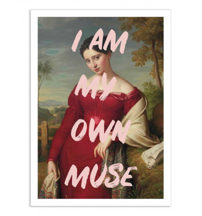 Art-Poster - My own muse - Ruby and B