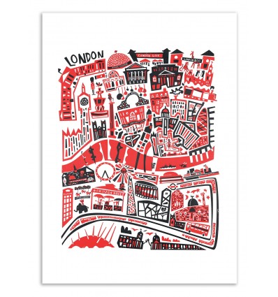 London Map - Fox and Velvet