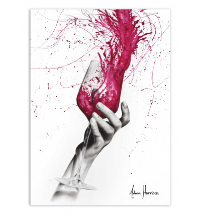 Art-Poster - Wine night - Ashvin Harrison