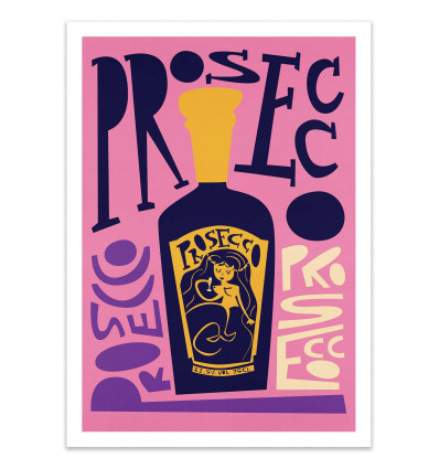 Art-Poster - Prosecco - Fox and Velvet