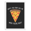 Art-Poster - Pizza Hangover - EduEly