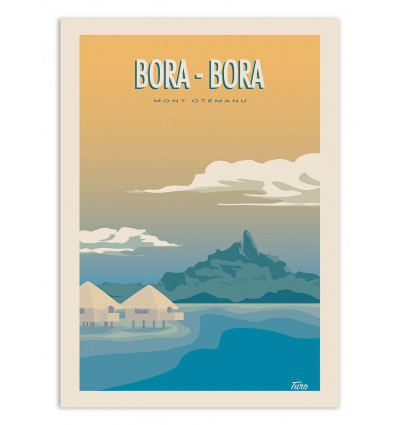 Art-Poster - Bora Bora - Turo