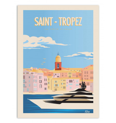 Art-Poster - Saint-Tropez - Turo