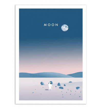 Art-Poster - Moon - Katinka Reinke