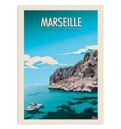 Art-Poster - Marseille - Turo Memories Studio