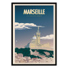 Art-Poster - Marseille La bonne me?re - Turo Memories Studio