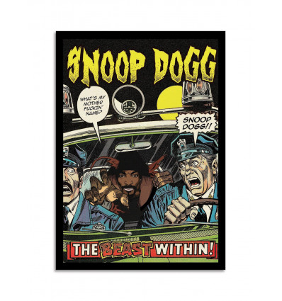Card 10,5 x 14,8 cm - Snoop Dogg Comics - David Redon