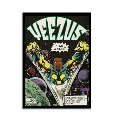 Card 10,5 x 14,8 cm - Yeezus Comics - David Redon