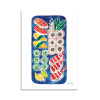 Card 10,5 x 14,8 cm - Sushi Platter - Cat Coquillette