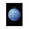 Card 10,5 x 14,8 cm - Neptune - Terry Fan