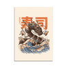 Card 10,5 x 14,8 cm - Great Sushi Dragon - Ilustrata