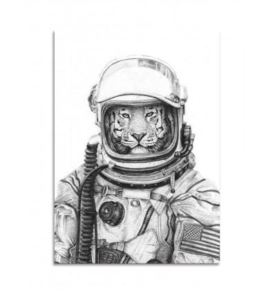 Card 10,5 x 14,8 cm - Apollo 18 - Mike Koubou
