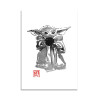 Card 10,5 x 14,8 cm - Baby Yoda - Pechane Sumie