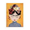 Card 10,5 x 14,8 cm - Frida Yellow Version - Treechild