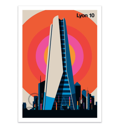 Art-Poster - Lyon 10 - Bo Lundberg