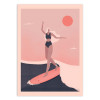 Art-Poster - Into the surf - Veronika Grenzebach by The Artcicle