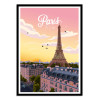 Art-Poster - Paris Tour Eiffel - Benoi?t Collet