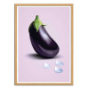 Art-Poster - Juicy eggplant - Jonas Loose