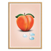 Art-Poster - Juicy peach - Jonas Loose