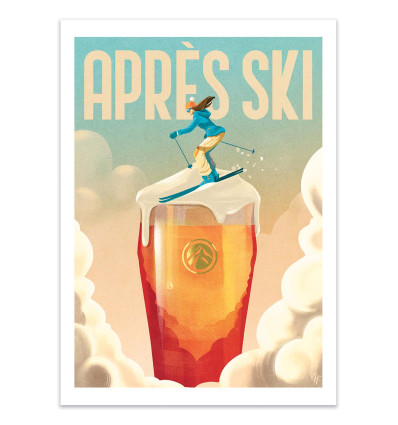 Art-Poster - Après Ski Version2 - Mark Harrison