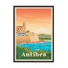 Art-Poster - Antibes - Olahoop Travel Posters