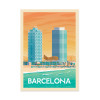 Art-Poster - Barcelona - Olahoop Travel Posters