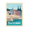 Art-Poster - Bayonne - Olahoop Travel Posters