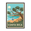 Art-Poster - Costa Rica - Olahoop Travel Posters