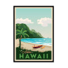 Art-Poster - Hawaii - Olahoop Travel Posters
