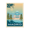 Art-Poster - Madrid - Olahoop Travel Posters