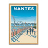 Art-Poster - Nantes - Olahoop Travel Posters