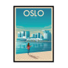 Art-Poster - Oslo - Olahoop Travel Posters